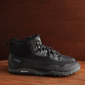 Xero Shoes Womens Size 7 Black Scrambler Mid Michelin Sole Barefoot Hiking Boots